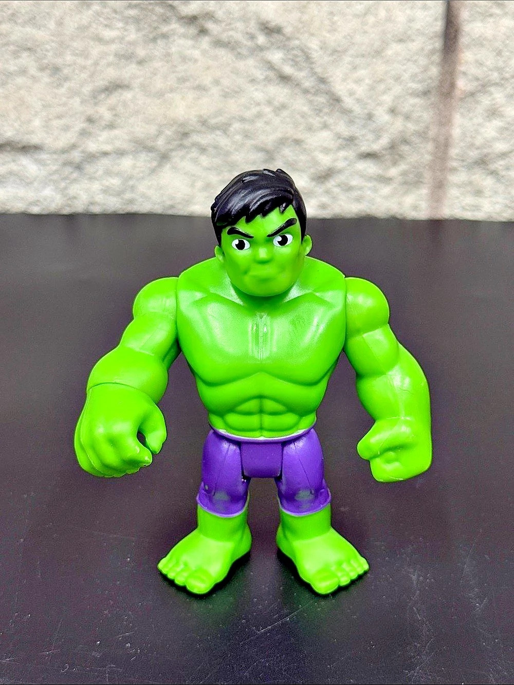Marvel Incredible Hulk 4.25β Action Figure Hasbro 2021 Articulated Green Toy
